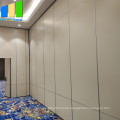 Manufacturer soundproof folding door sliding aluminum frame movable partition wall malaysia type65 movable wall for hotel